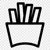 French Fry Recipes, French Fry Tips, French, French Fries icon svg