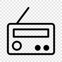 frequencies, signals, shortwave, satellite icon svg