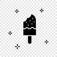 frozen, popsicle, summer, refreshing icon svg