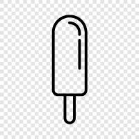 frozen treat, summertime, cool, refreshing icon svg