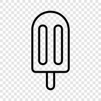 frozen treat, sweet, cold, kids icon svg