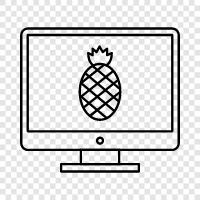 fruit, tropical, sweet, juicy icon svg