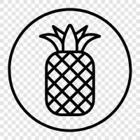 fruit, tropical, sweet, juicy icon svg