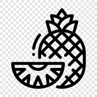 fruit, tropical, sweet, juicy icon svg