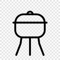 frying pan, frying oil, frying panini, frying onions icon svg