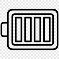 Vollaufgeladen, Power Up, Batterieladegerät, Vollbatterie symbol