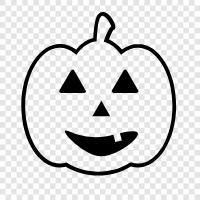 fun, Halloween, carving, pumpkin icon svg