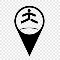 fun, jumping, exercise, recreation icon svg