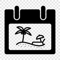 fun, sun, beach, swimming icon svg