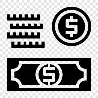 Funds, Accounts, Investments, Loans icon svg