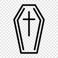 funeral, burial, deceased, death icon svg