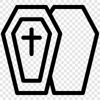 funeral, death, burial, gravestone icon svg