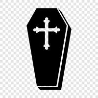 funeral, death, cremation, urn icon svg