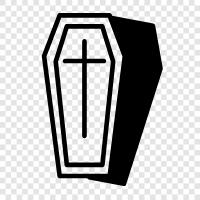 funeral, death, burial, urn icon svg