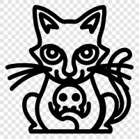 funny, purr, sleep, cute icon svg