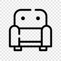 furniture, couches, chairs, sleeper icon svg