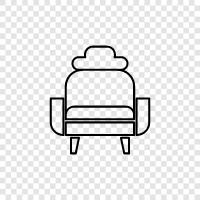 furniture, office furniture, office supplies, ergonomic icon svg