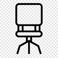 Furniture, Seating, Office, Chair icon svg