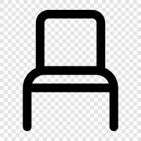 Furniture, Office, Chairs, Home icon svg