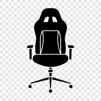 furniture, office, chairs, room icon svg