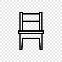 Furniture, Home, Decor, Comfort icon svg