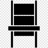 furniture, office, work, sitting icon svg