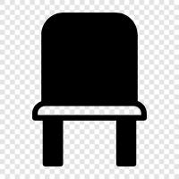 furniture, office chair, computer chair, ergonomic chair icon svg