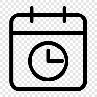 future, timeline, future events, future predictions icon svg