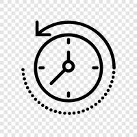 future, future time, time travel, time warp icon svg