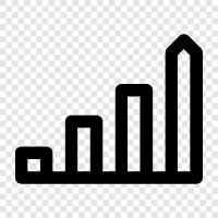 gain, increase, increase in profits, making more money icon svg