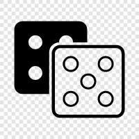 gambling, gambling dice, craps, casino icon svg