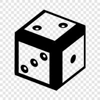 gambling, gaming, Dice icon svg