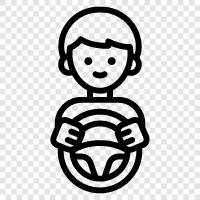 game, racing, car, driving icon svg