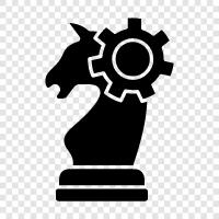 game, strategy, board, pieces icon svg