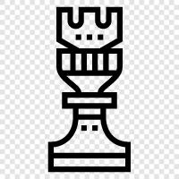 game, chess, pieces, strategy icon svg