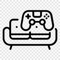 game console, video game console, console game icon svg