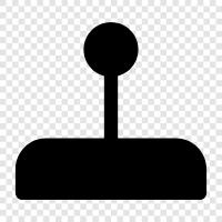 Spielsteuerung, Joystick, Spiele, Arkade symbol