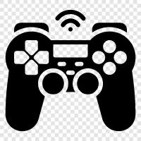 game controller, control, joystick control, game controls icon svg