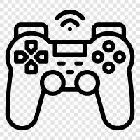 Game Controller, Gaming, Control, JoystickSteuerungen symbol