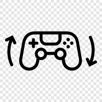 gamepad, controller, joystick, Xbox One icon svg