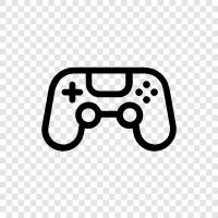 gamepad, game controller, joystick, Console Pad icon svg