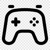 gamepad, joysticks, buttons, joystick icon svg