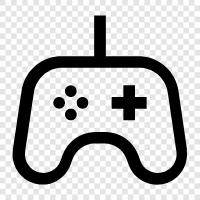 gamepad, controllers, joystick control, game controller icon svg