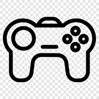 games, gaming, computer game, console game icon svg