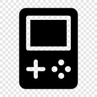 games, game, console, handheld icon svg