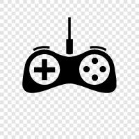 gaming, controller, console, input icon svg