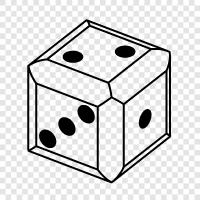 gaming, dice game, dice rolling, dice game dice icon svg