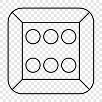 gaming, dice games, dice game, roleplaying game icon svg