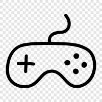 gaming, gaming console, video games, console gaming icon svg