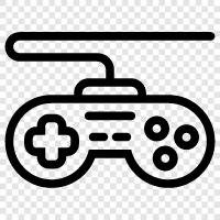 gaming, joystick controls, gaming controller, gaming pad icon svg